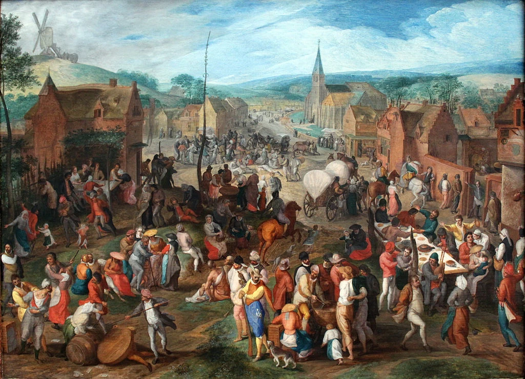 Villaggio in festa